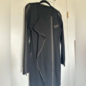 TOV Holy G. Black Zippered Dress